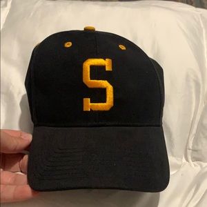 Steelers hat - old school.